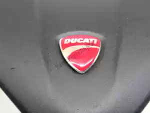 Ducati 48016902AA carenagem dianteira, preta - Vista plana