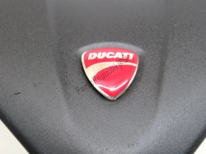 Ducati 48016902AA carénage avant, noir - Partie inférieure