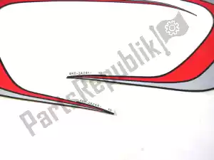 Yamaha 4K0242401000 set adesivi serbatoio benzina - Lato superiore