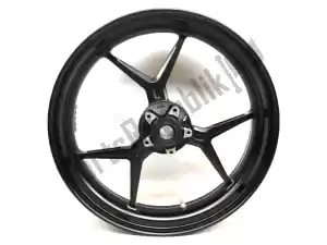 Ducati 50121783AA frontwheel, black, 17 inch, 3.50, 6 spokes - Upper side