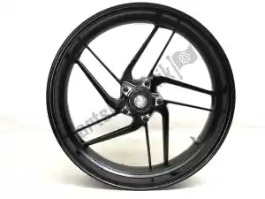 ducati 50121812AA frontwheel, black, 17 inch, 3.5 j, 10 spokes - Right side