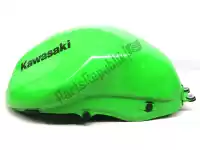 51086537815Z, Kawasaki, depósito de combustible, verde Kawasaki ER-6N 650 D C ER650, Usado