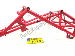 Ducati 47010311B frame, red - Right side