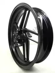 voorwiel,       zwart, 17 inch, 3,5 j, 10 spaken van Ducati, met onderdeel nummer 50121812AA, bestel je hier online: