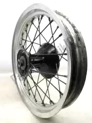 Here you can order the rear wheel, silver color, 17 inch from Kawasaki, with part number 410341154: