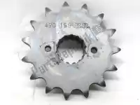44910033A, Ducati, Front sprocket Ducati Supersport 851 MH Monster 888 S 750 900 620 600 SS Nuda Strada FE E i.e DD SP5 Sport Production Carenata City Dark Metallic Cromo Special DS Final Edition, Used