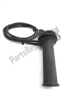 cagiva 65440031A throttle handle, with throttle cables - Bottom side