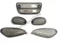 294687, Piaggio, rear light glass blinker glasses set Piaggio NRG mc2 mc3 50 AC DT Extreme LC RST Power DD, NOS (New Old Stock)