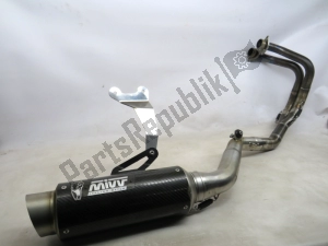 Mivv K044L2P complete exhaust system, stainless steel carbon fiber, 65mm, yes, street legal - image 11 of 13