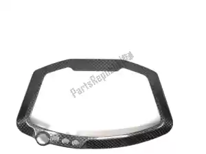 ducati 40610734B dashboard cover, carbon - Lower part