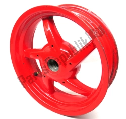 Aprilia AP8208646, Rear wheel red, OEM: Aprilia AP8208646