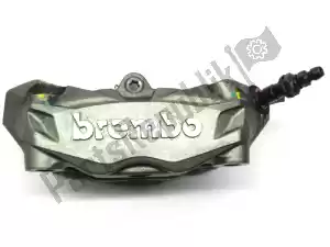 Brembo 61041302C etrier de frein, gris, avant, frein avant, droite, 4 pistons - La partie au fond