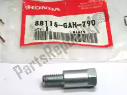 Here you can order the bolts, nuts, etc., steel from Honda, with part number 88115GAH790: