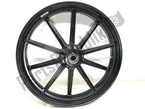 ducati 50121791BA frontwheel, black, 18 inch, 3 j, 10 - Middle
