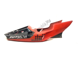 aprilia AP8230695 achtern cockpit, rot schwarz, abs plastik - Rechte Seite