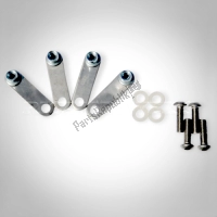 MTSP_HAM, Ricambi Weiss , belly pan fixing fitting kit ducati monster / supersport, New