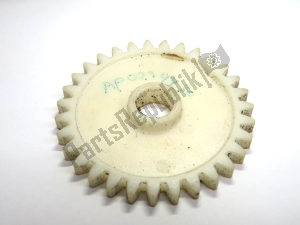 aprilia AP0234470 roda dentada de plástico rotax - Lado superior