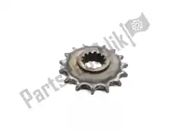 Here you can order the sprocket with bolt and nut from Honda, with part number 30291MCJ000:
