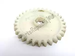 Aprilia AP0234470 roda dentada de plástico rotax - Lado superior