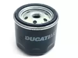 Here you can order the oil filter from Ducati, with part number 44440038A: