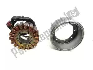 Ducati 26420471A spoel (stator) plus rotor magneet wiel - Bovenkant