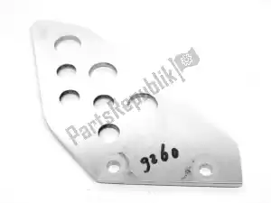 aprilia AP8179260 heel plate - Bottom side