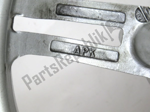 suzuki 5411110G20YD8 voorvelg, zilver, 15 inch , 3,50, 5 spaken - afbeelding 11 van 12