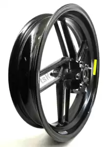 ducati 50121812AA frontwheel, black, 17 inch, 3.5 j, 10 spokes - Left side