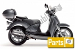 Options et accessoires for the Aprilia Scarabeo 125 Light  - 2007