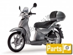 Aprilia Scarabeo 50 Restyling 4T - 2007 | Toutes les pièces