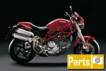 Entretien, pièces d'usure for the Ducati Monster 1000 S2R - 2008