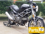 Plastic, sheet metal voor de Ducati Monster 620 S I.E - 2003