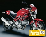 Serbatoio carburante e accessori per il Ducati Monster 620 Dark I.E MD - 2005