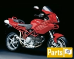 Options and accessories for the Ducati Multistrada DS 1000  - 2006