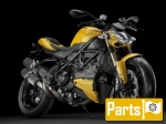 Entrada (aire, combustible) para el Ducati Streetfighter 848  - 2012