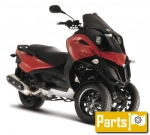 Gilera Fuoco 500  - 2007 | Alle Teile