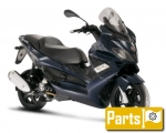 Options et accessoires pour le Gilera Nexus 125  - 2007