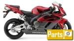 Options and accessories for the Honda CBR 1000 Fireblade RR - 2004