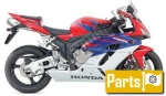 Tanque de combustible y accesorios para el Honda CBR 1000 Fireblade RR - 2005