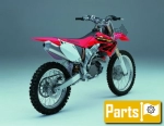 Emblems, badges, patches for the Honda CRF 450 R - 2002