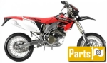 Fuel filter for the Honda CRF 450 R - 2004