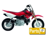 Honda CRF 50 F - 2007 | Alle onderdelen