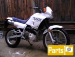 Raffreddamento ad acqua voor de Honda NX 250  - 1988