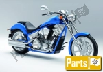 Chassis, body, metal parts for the Honda VT 1300 CX - 2013
