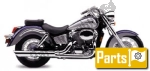 Maintenance, wear parts for the Honda VT 750 Black Widow DC - 2002