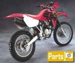 Oils, fluids and lubricants for the Honda XR 400 R - 2001