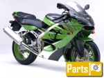 Kawasaki ZX-6R 600 Ninja J - 2000 | Wszystkie części