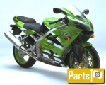 Vêtements pour le Kawasaki ZX-6R 600 Ninja J - 2002