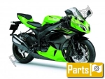 Kawasaki ZX-6R 600 Ninja R - 2011 | Alle onderdelen