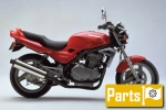 Opcje i akcesoria dla Kawasaki ER 500 Twister B - 1998
